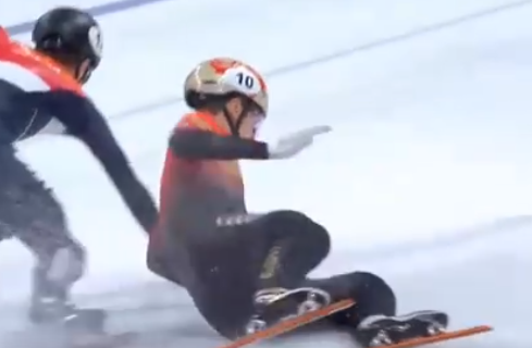 包含感动瞬间揪心人，受伤选手坚持到最后一刻的词条